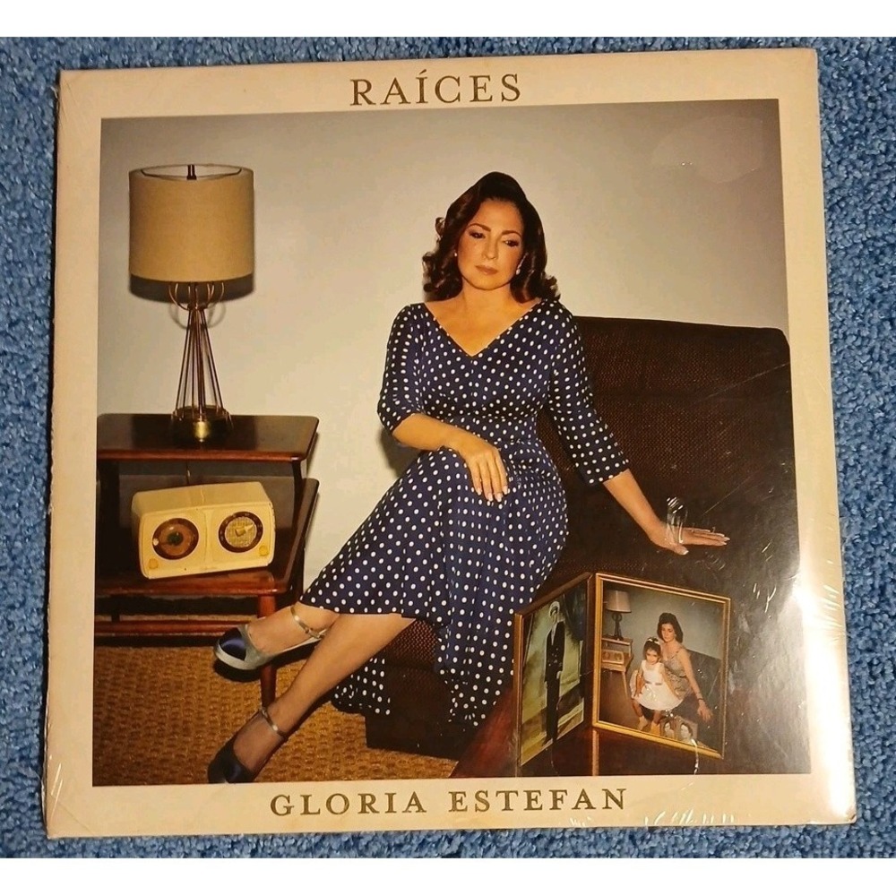 GLORIA ESTEFAN RAICES TARGET EXCLUSIVE 2 LP MARBLED TRANSLUCENT VINYL-NEW/SEALED